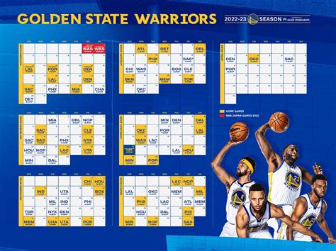 golden state warriors nba schedule and roster